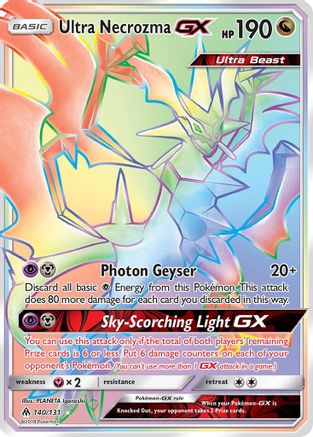 Ultra Necrozma GX (Secret) - Holofoil SM Forbidden Light - Secret Rare