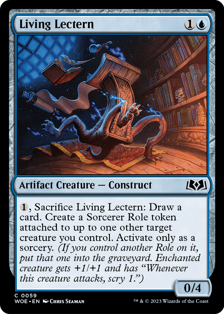 Living Lectern (WOE-059) - Wilds of Eldraine Foil
