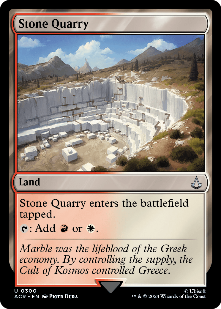 Stone Quarry (ACR-300) - Assassin's Creed