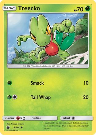 Treecko (8) (8) 008 SM Celestial Storm - Common