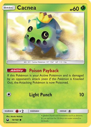 Cacnea - Reverse Holofoil SM Celestial Storm - Common