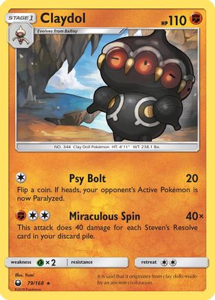 Claydol - Reverse Holofoil SM Celestial Storm - Rare