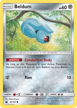 Beldum (92) (92) 092 SM Celestial Storm - Common