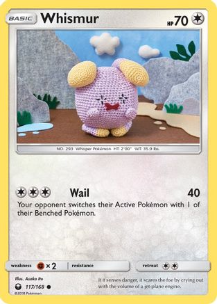 Whismur (117) (117) 117 - Reverse Holofoil SM Celestial Storm - Common