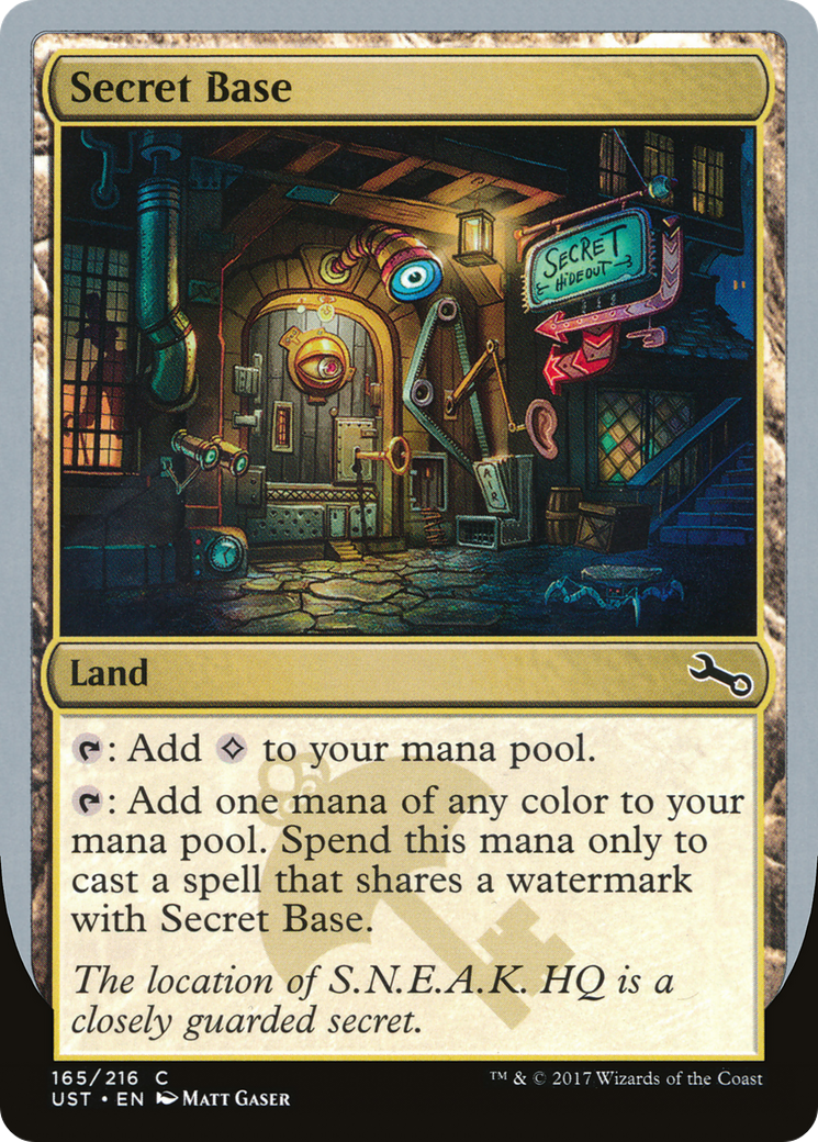 Secret Base (B) (UST-165B) - Unstable Foil