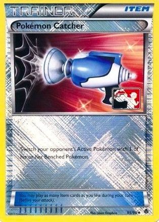 Pokemon Catcher - 95/98 (Player Rewards)/98 - Reverse Holofoil League & Championship Cards - Promo