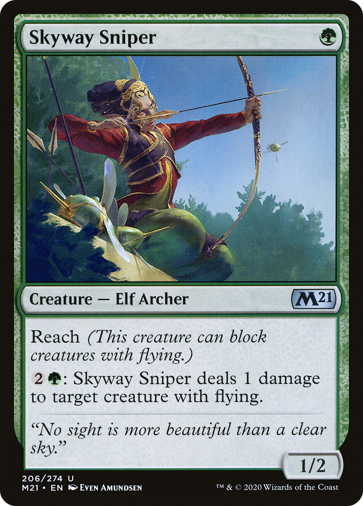Skyway Sniper (M21-206) - Core Set 2021