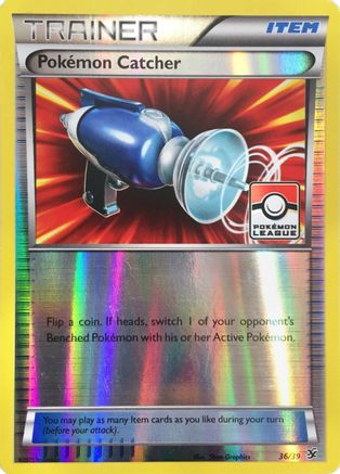 Pokemon Catcher (Pokemon League) 036/39 - Reverse Holofoil League & Championship Cards - Promo