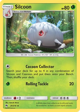 Silcoon SM Lost Thunder - Uncommon