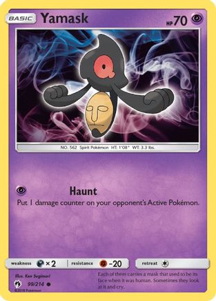 Yamask/214 SM Lost Thunder - Common