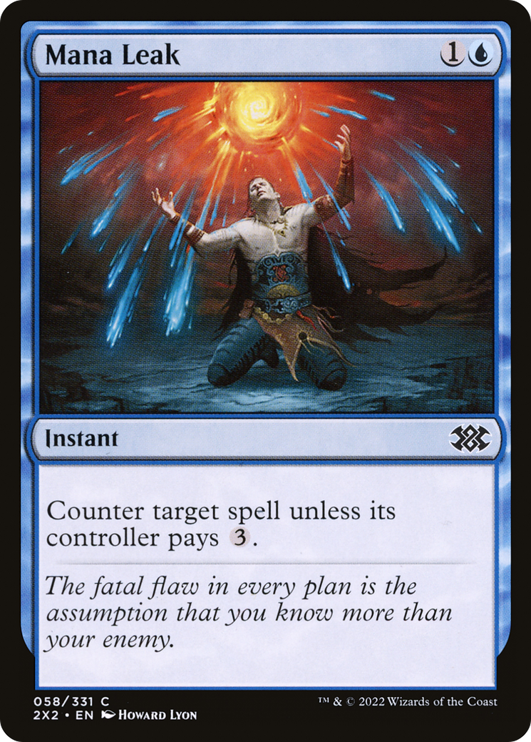 Mana Leak (2X2-058) - Double Masters 2022