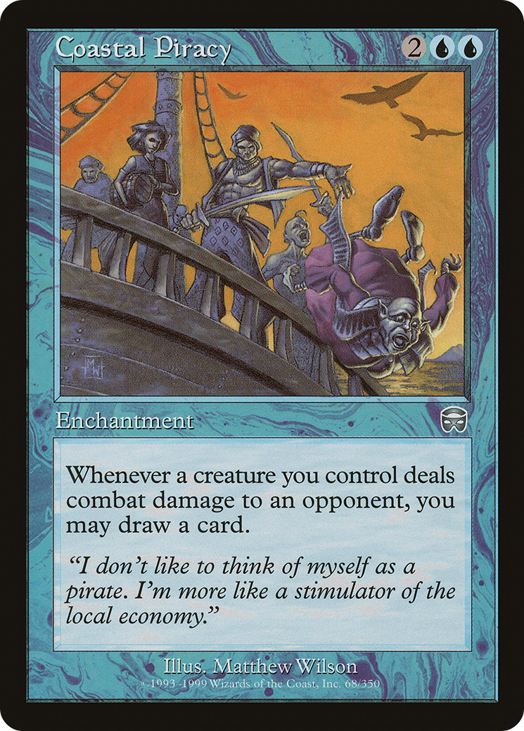 Coastal Piracy (MMQ-068) - Mercadian Masques