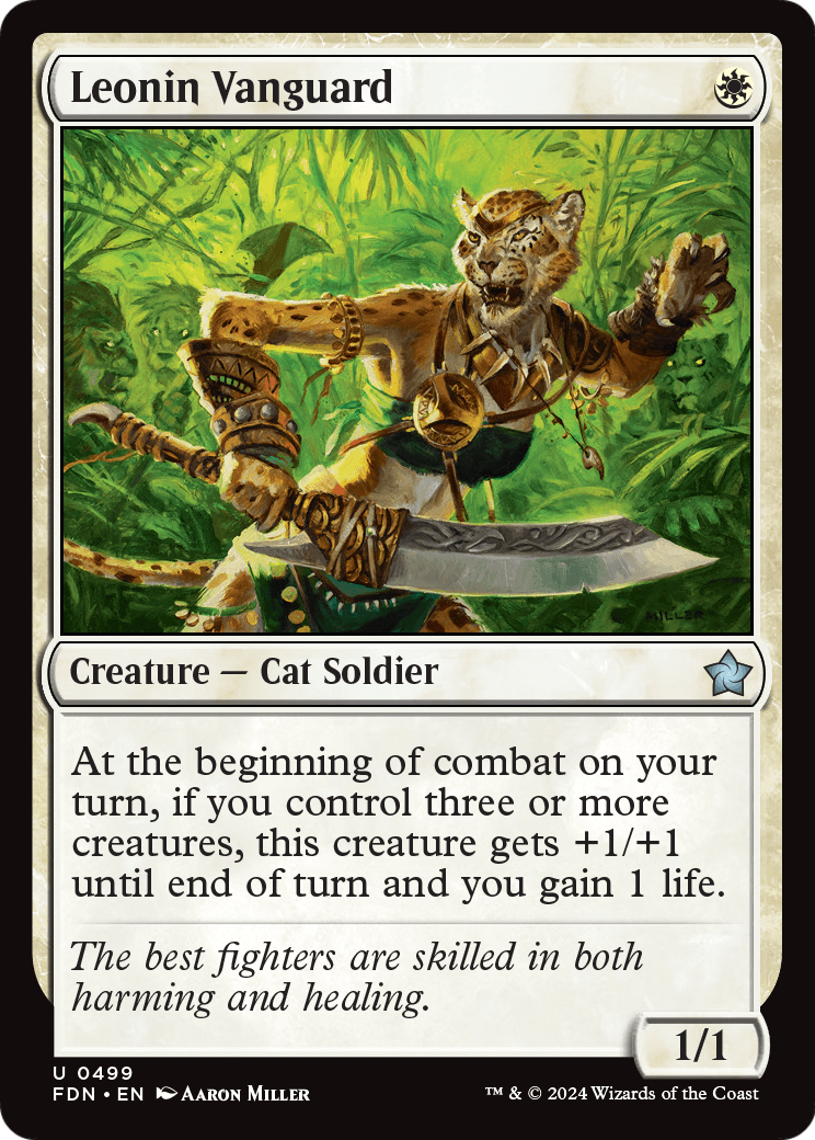 Leonin Vanguard (FDN-499) - Foundations