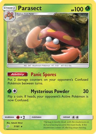 Parasect SM Team Up - Rare