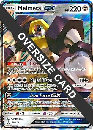 Melmetal GX - SM178 - Holofoil Jumbo Cards - Promo