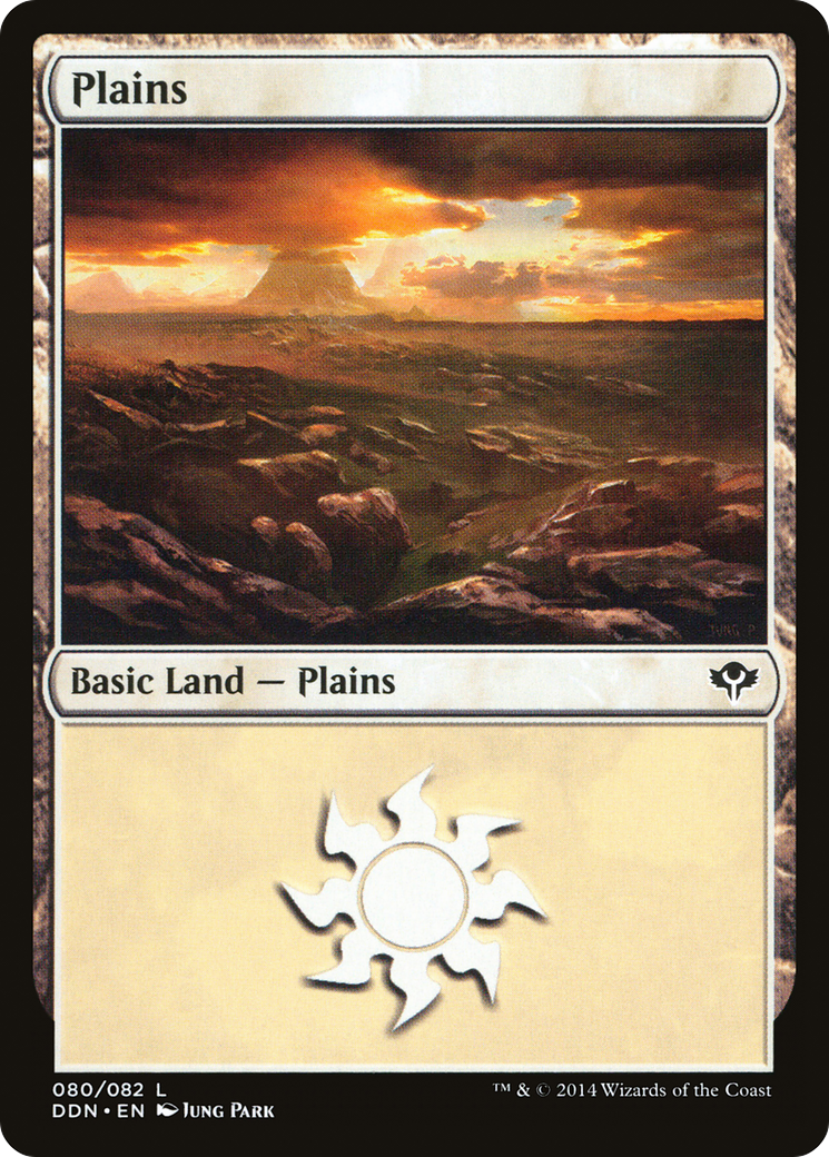 Plains (080) (DDN-080) - Duel Decks: Speed vs. Cunning