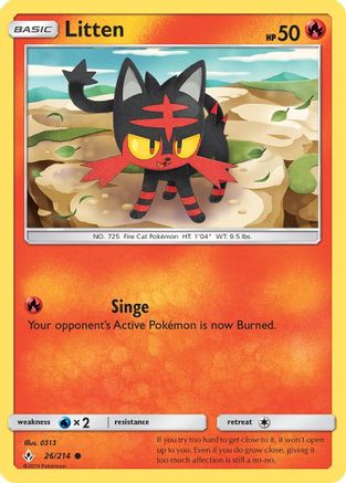 Litten (26) (26) 026 SM Unbroken Bonds - Common
