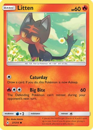 Litten (27) (27) 027 SM Unbroken Bonds - Common