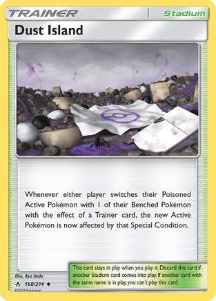Dust Island 168 - Reverse Holofoil SM Unbroken Bonds - Uncommon