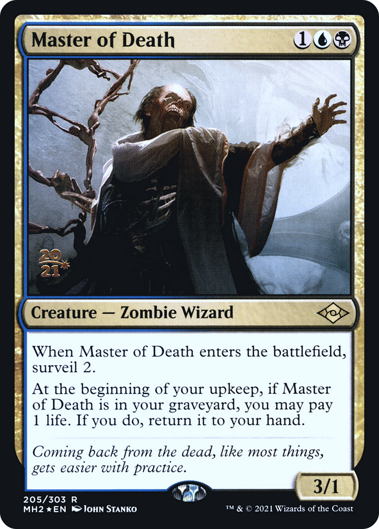 Master of Death (PRE-205S) - Modern Horizons 2 Promos Foil