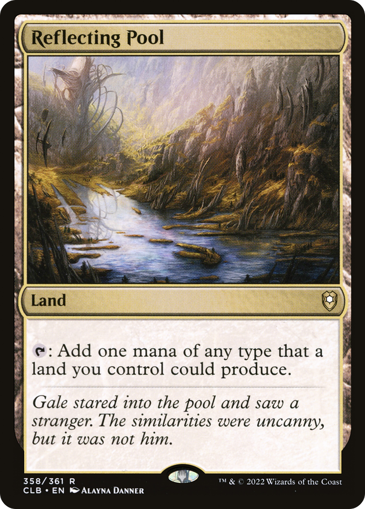 Reflecting Pool (CLB-358) - Commander Legends: Battle for Baldur's Gate