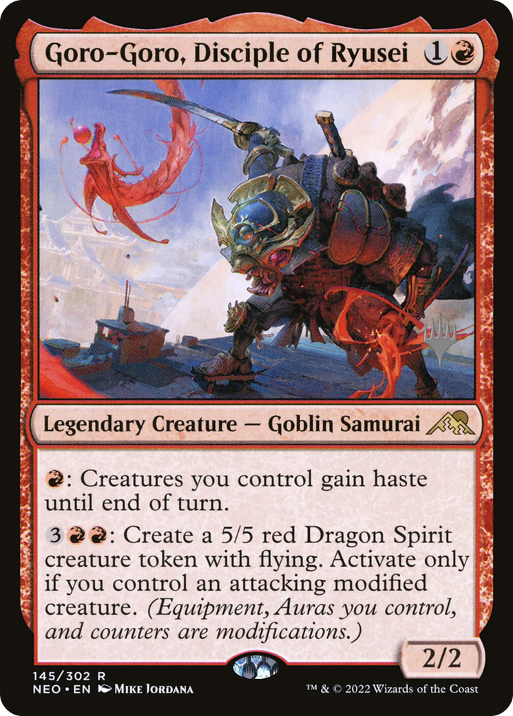 Goro-Goro, Disciple of Ryusei (PPNEO-145) - Kamigawa: Neon Dynasty Promos
