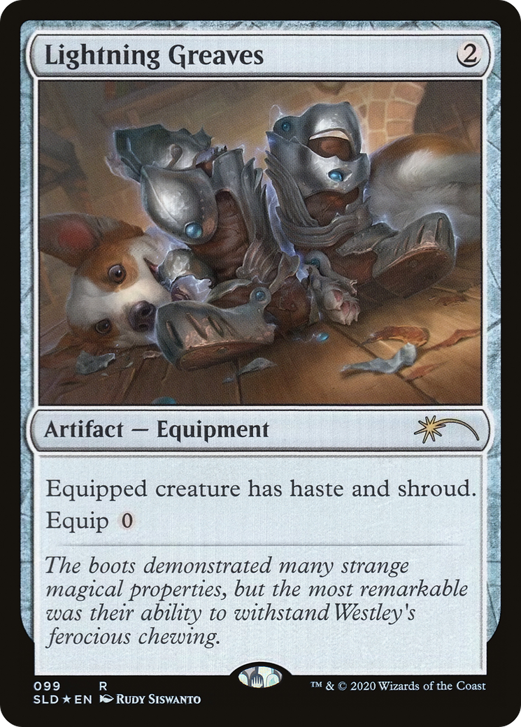 Lightning Greaves (099) (SLD-099) - Secret Lair Drop