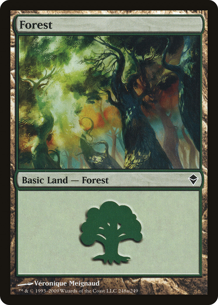 Forest (248a) (ZEN-248A) - Zendikar