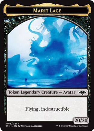 Marit Lage // Goblin Double-Sided Token (MH1-6 // 10) - Modern Horizons