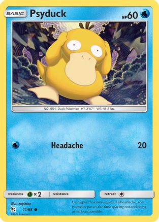 Psyduck 011 Hidden Fates - Common