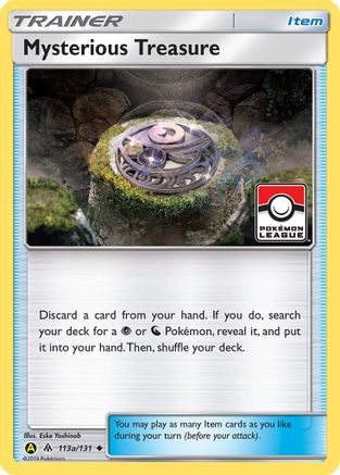 Mysterious Treasure (Pokemon League) 113a/131 - Reverse Holofoil League & Championship Cards - Promo