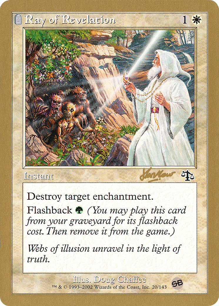 Ray of Revelation - 2002 Sim Han How (JUD) (SB) (WCD-SHH20SB) - World Championship Decks 2002: (tombstone)