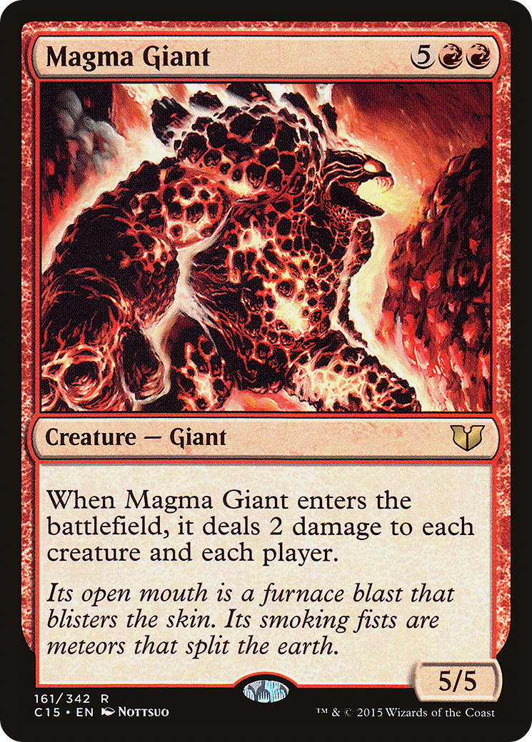 Magma Giant (C15-161) - Commander 2015