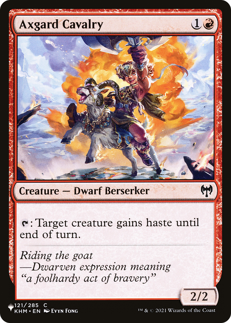Axgard Cavalry (LIST-KHM-121) - The List