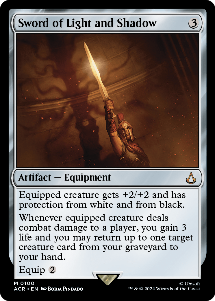 Sword of Light and Shadow (ACR-100) - Assassin's Creed