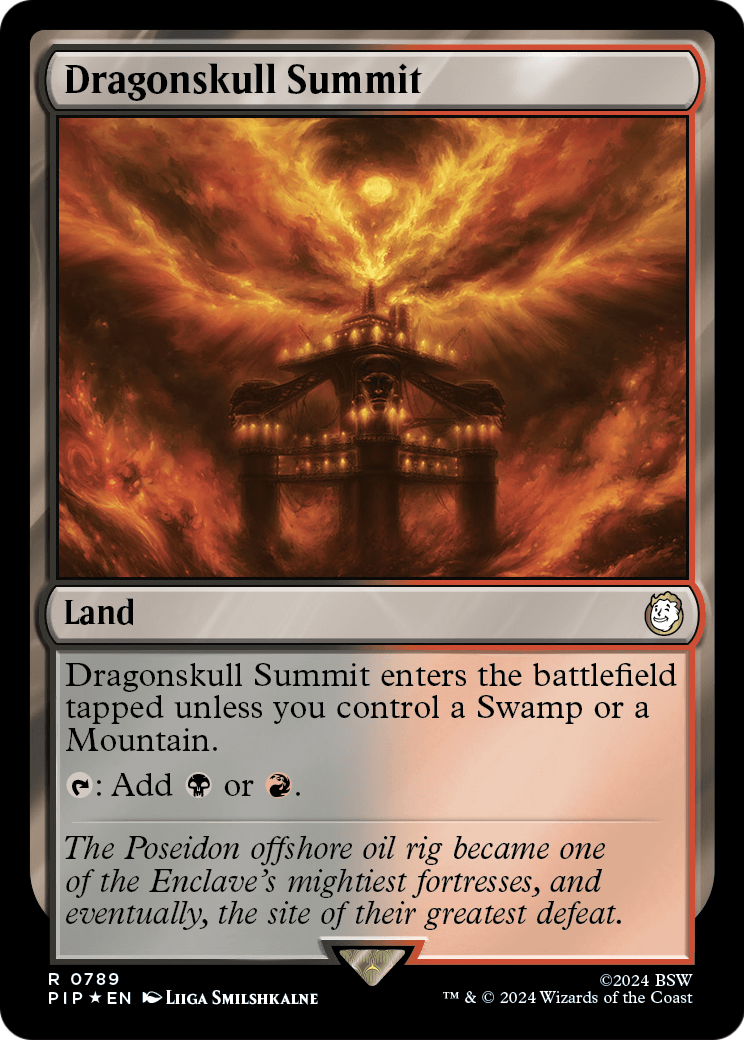 Dragonskull Summit (Surge Foil) (PIP-789) - Fallout Foil