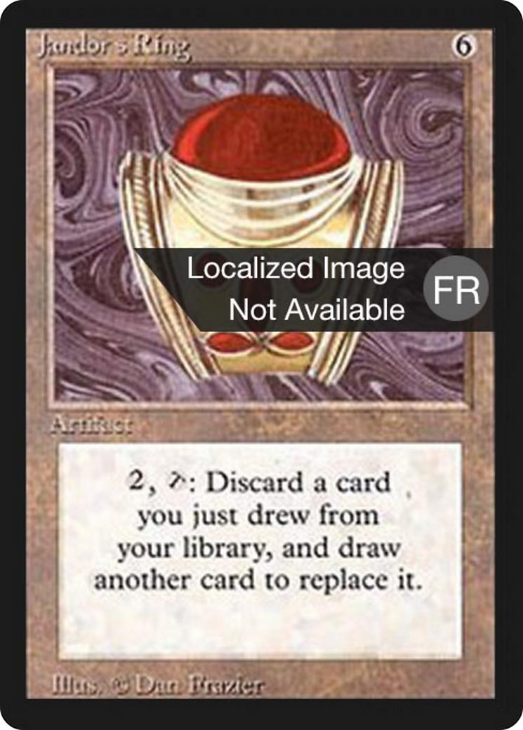 Jandor's Ring (FBB-) - Foreign Black Border