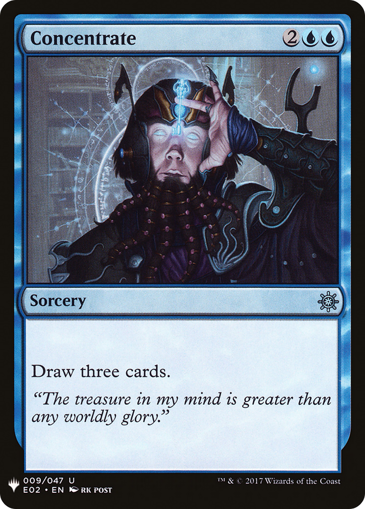 Concentrate (LIST-E02-9) - The List