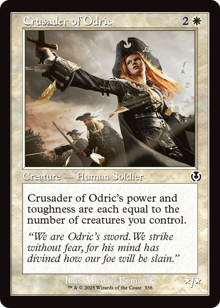 Crusader of Odric (Retro Frame) (INR-338) - Innistrad Remastered