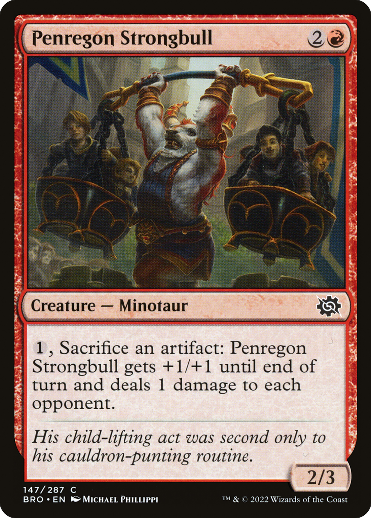 Penregon Strongbull (BRO-147) - The Brothers' War