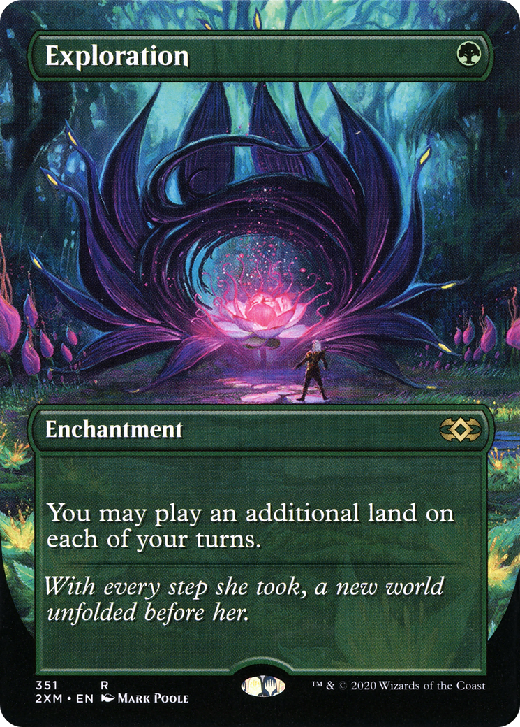 Exploration (Borderless) (2XM-351) - Double Masters Foil