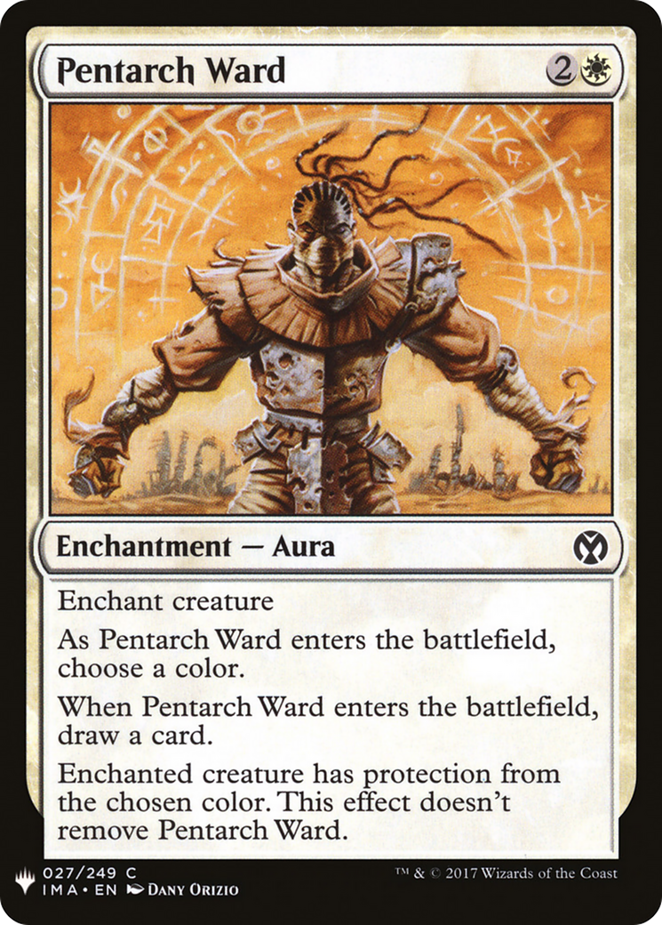 Pentarch Ward (LIST-IMA-27) - The List