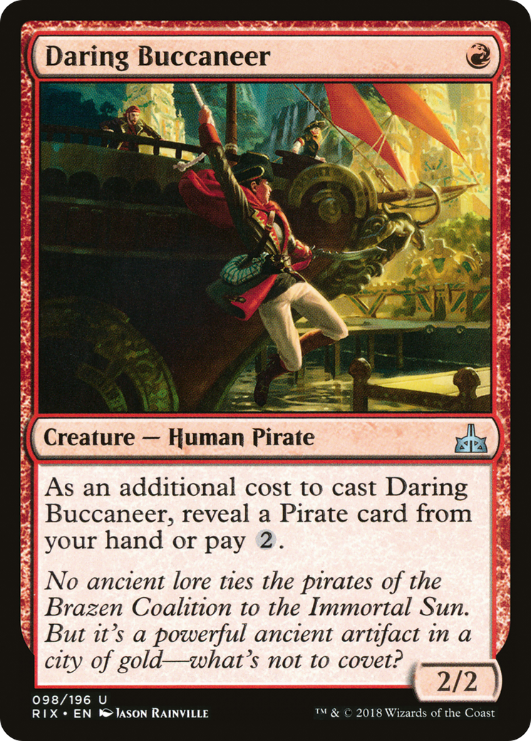Daring Buccaneer (RIX-098) - Rivals of Ixalan