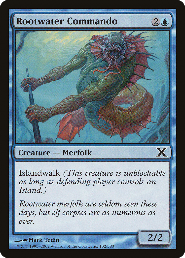 Rootwater Commando (10E-102) - Tenth Edition