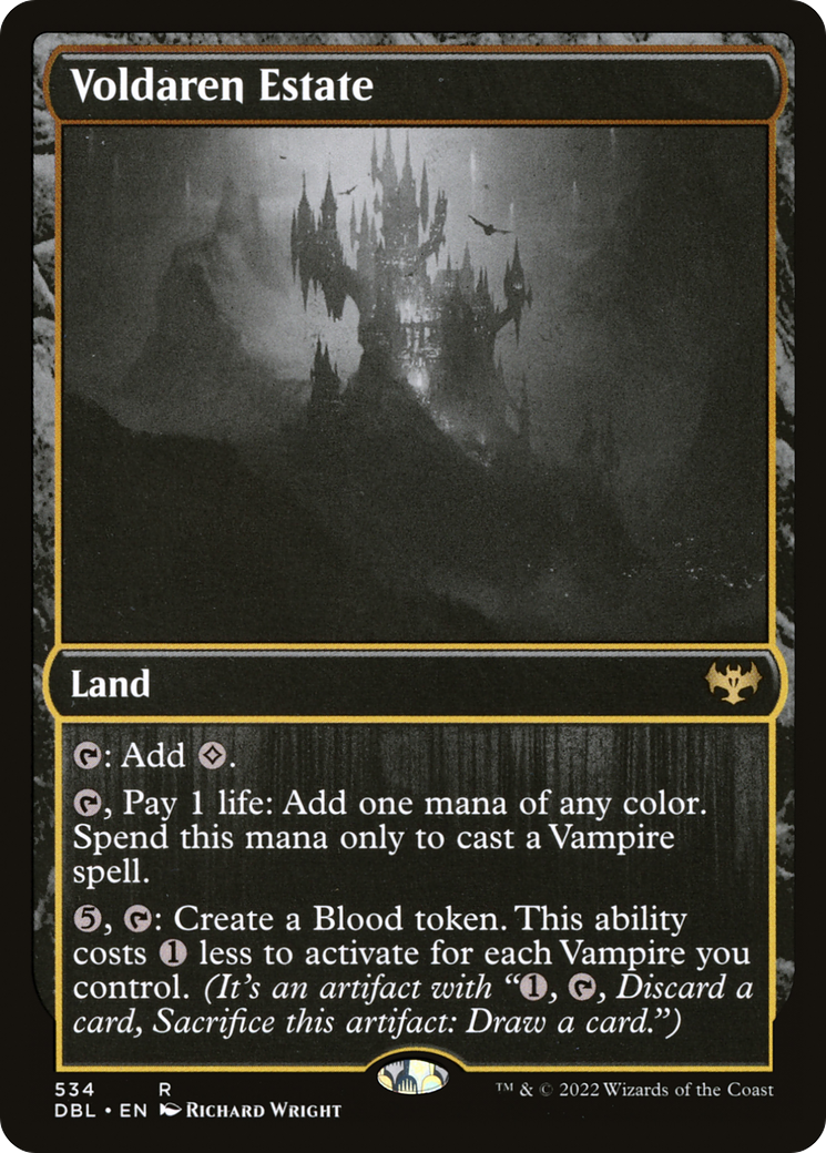 Voldaren Estate (DBL-534) - Innistrad: Double Feature Foil