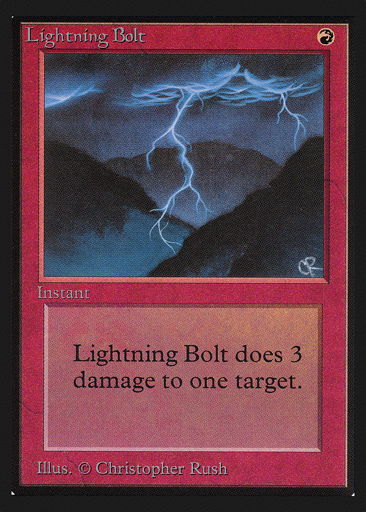 Lightning Bolt (CE) (CED-) - Collectors' Edition