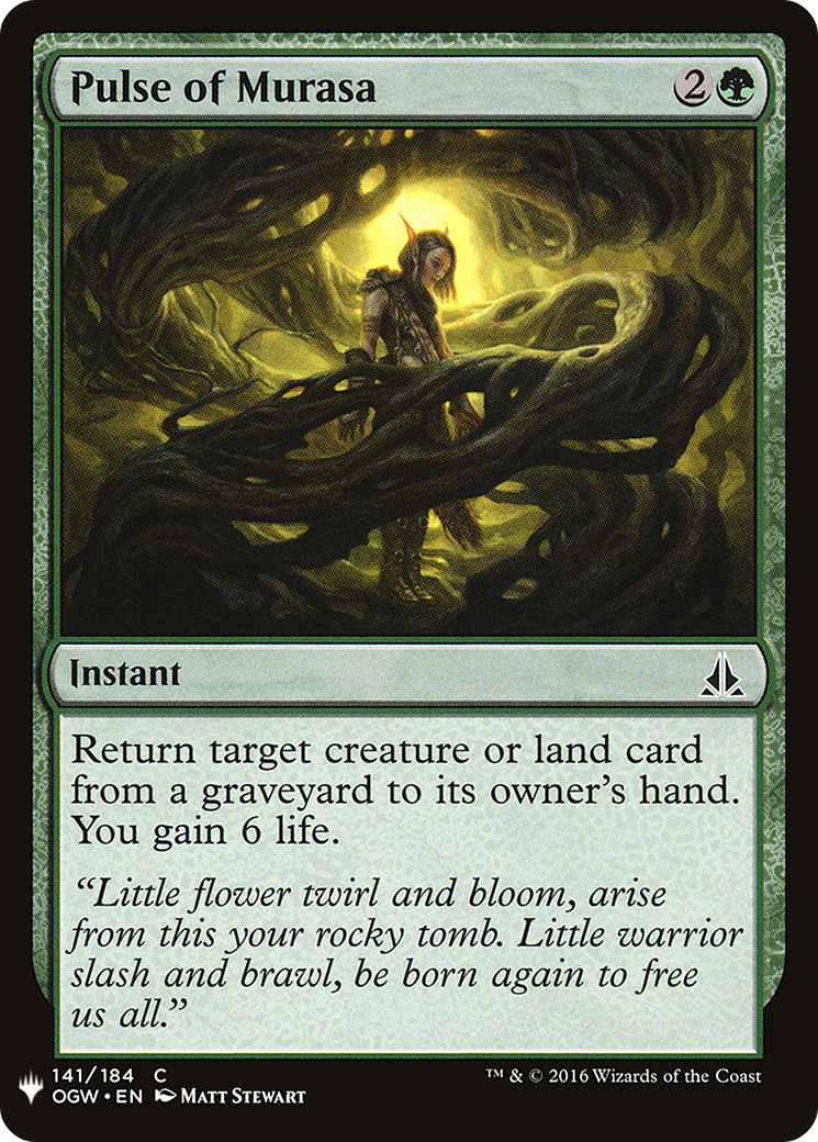 Pulse of Murasa (LIST-OGW-141) - The List