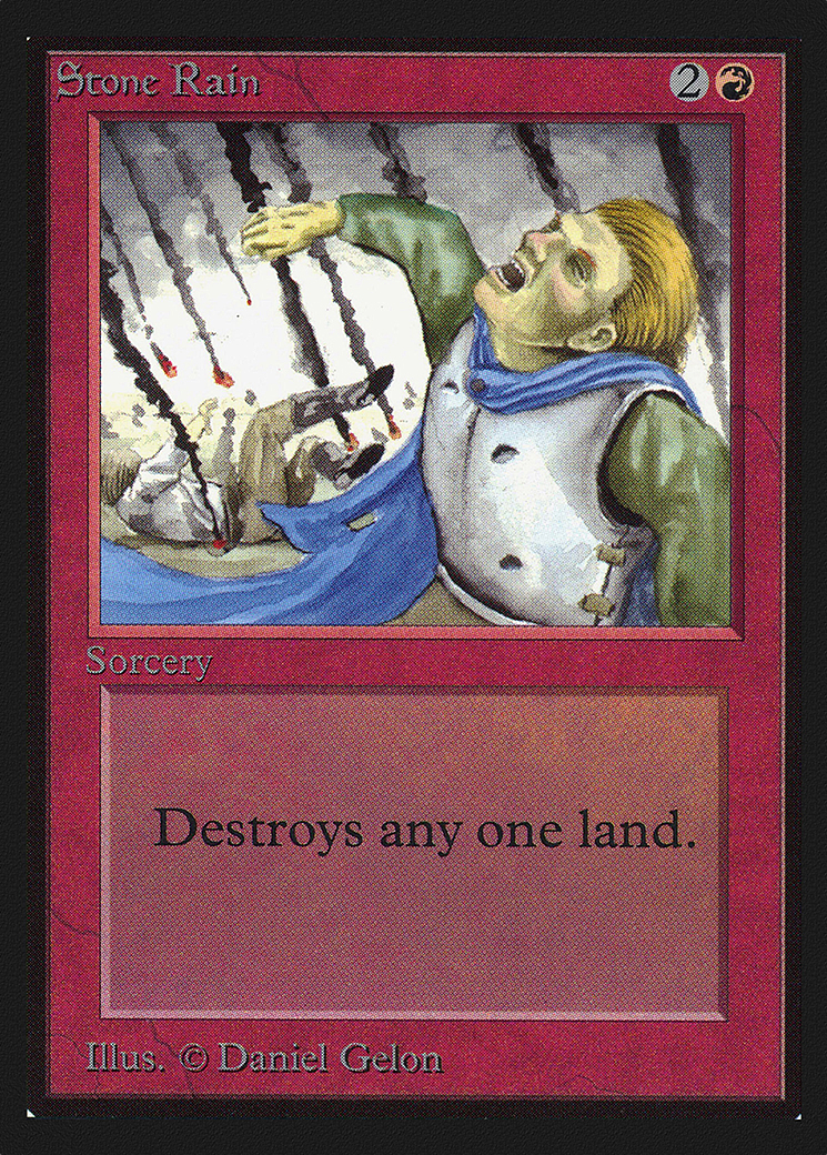 Stone Rain (IE) (IED-) - Intl. Collectors' Edition
