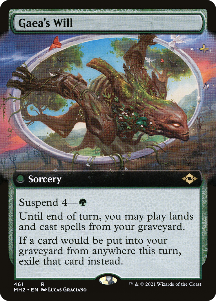 Gaea's Will (Extended Art) (MH2-461) - Modern Horizons 2: (Extended Art)