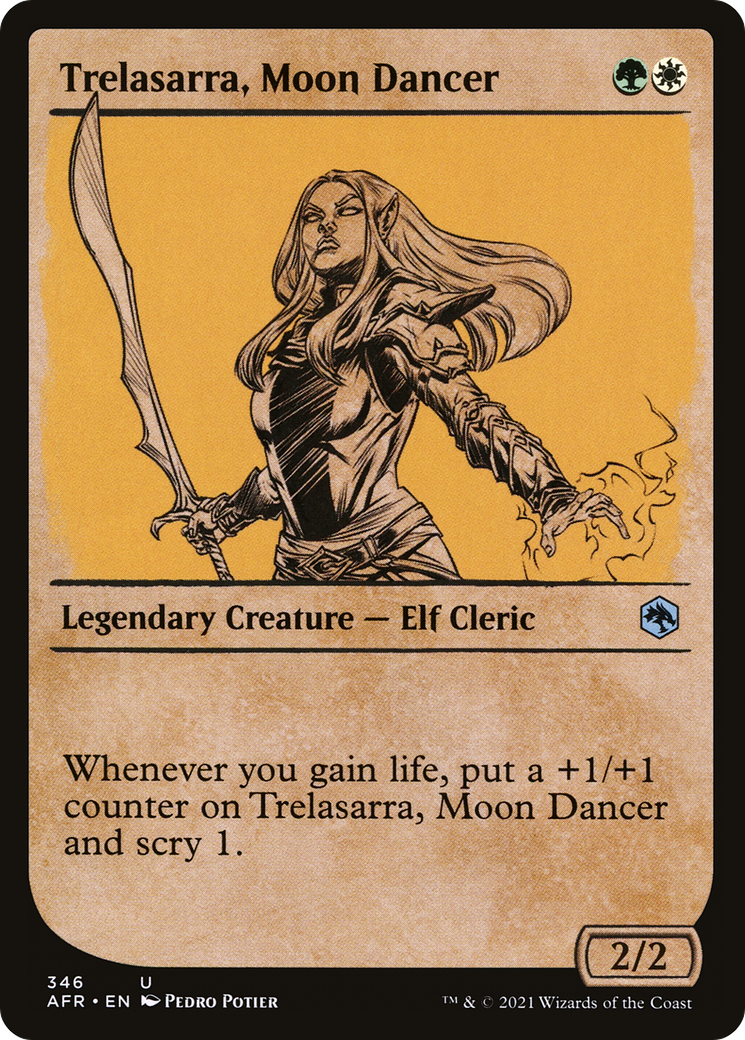 Trelasarra, Moon Dancer (Showcase) (AFR-346) - Adventures in the Forgotten Realms: (Showcase) Foil